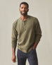 Men's Long Sleeve Broken-In Premium Slub Henley - Washed Seaweed
